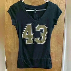 New Orleans Saints Women’s V Neck Tee Get Your Sproles On 43 Medium Fan Shirt